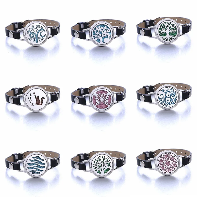 Ароматерапевтический браслет Дерево жизни диффузор эфирного масла медальон