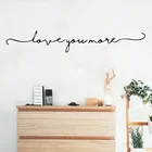 Модные настенные Стикеры s текста виниловые наклейки для жилых комнат настенный Декор винил Стикеры обои с цитатой настенные росписи виниловые расписные картинки desivo цитата