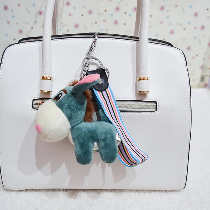 6 Colors kawaii plush Cute Cartoon Donkey Toys Stuffed Animals stitch Stylish Thanksgiving Day Keychain pendant | Игрушки и хобби