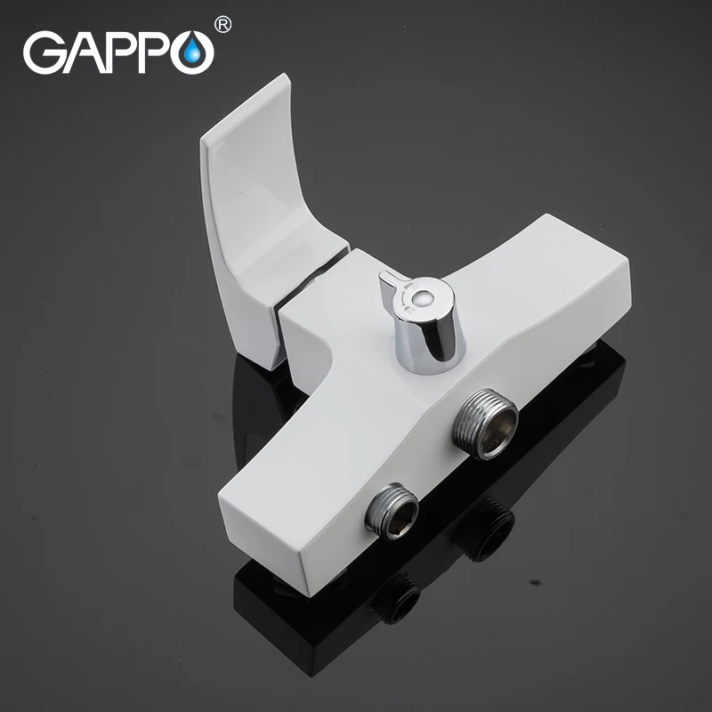 GAPPO смеситель для ванны настенный ванной комнаты хромированные краны латунный