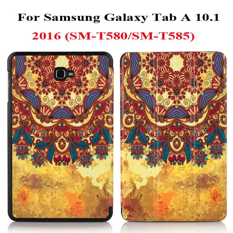 2016 BLFQ Ультратонкий чехол для samsung Tab A 10,1 T580 T585 T510 T515 чехол для планшета для samsung Galaxy Tab A 10,1 чехол - Цвет: 2016 BLFQ