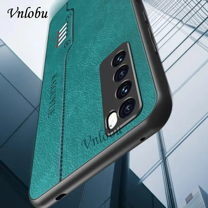 Матовый кожаный чехол в стиле ретро для телефона Huawei Nova 7 8 Pro мягкий ударопрочный