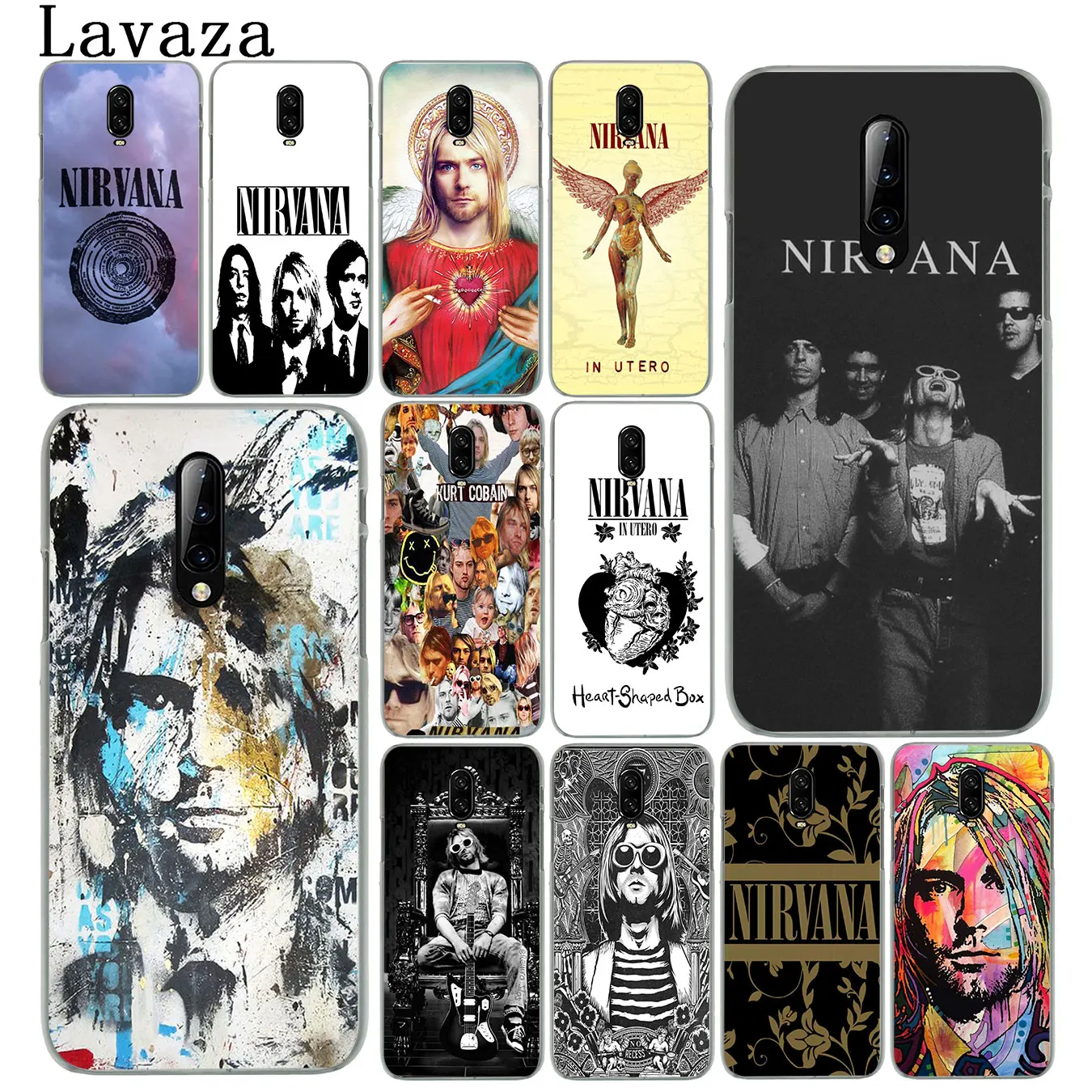 Nirvana Kurt Cobain Жесткий пластиковый Чехол для мобильного телефона Oneplus 7 7T Pro 6 6t 5T чехол