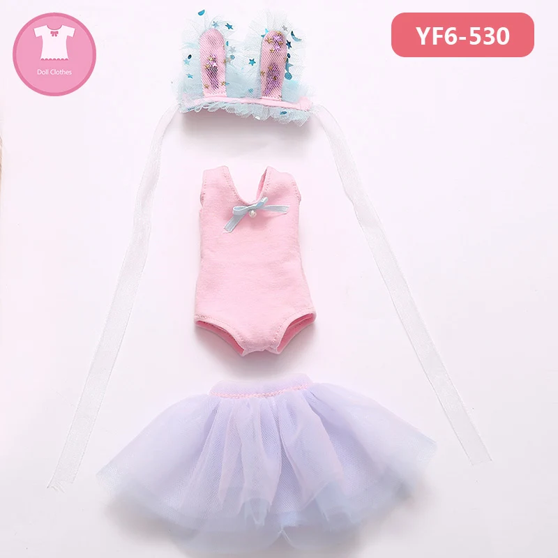 YF6-530 BJD SD Кукла Одежда 1/6 kimi милое и милое платье для YOSD девушка тело YF6 до 20 кукольный наряд аксессуары OUENEIFS - Цвет: YF6-530
