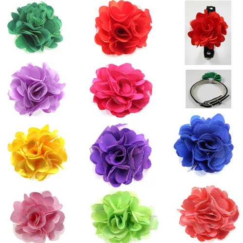 mix color 6 10 шт аксессуары для домашних животных, собак красочные микс Стиль Цветочный дизайн кошка собака ошейник подвески Украшение галстук-бабочка для собаки аксессуары для ухода за домашними животными - Цвет: mix color 6