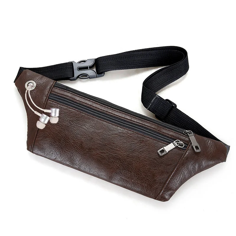 

Leisure thin mobile phone waist bag men's small portable bag