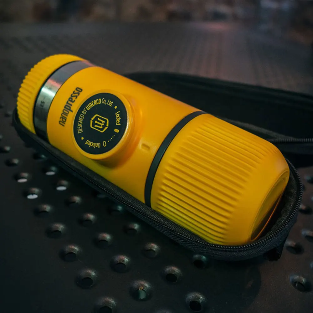 Ручная кофемашина WACACO Nanopresso Yellow 18 бар WCCN83 | Бытовая техника