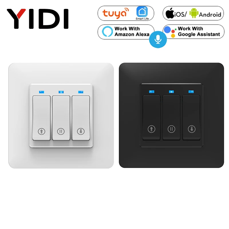 Смарт кнопка для штор и роликовых жалюзи с поддержкой Wi Fi|Автоматическая система