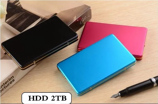 Внешний жесткий диск металлический чехол для ноутбука USB 2 0 1 ТБ 2000 Гб внешнее