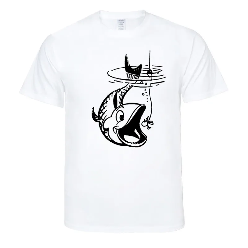 

Футболка рыболовная мужская оверсайз, мягкая Повседневная Базовая рубашка из 100% хлопка, с коротким рукавом, круглым вырезом, Стандартный крой