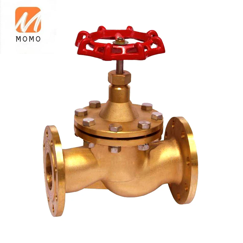 

factory dn50 flange brass globe valve