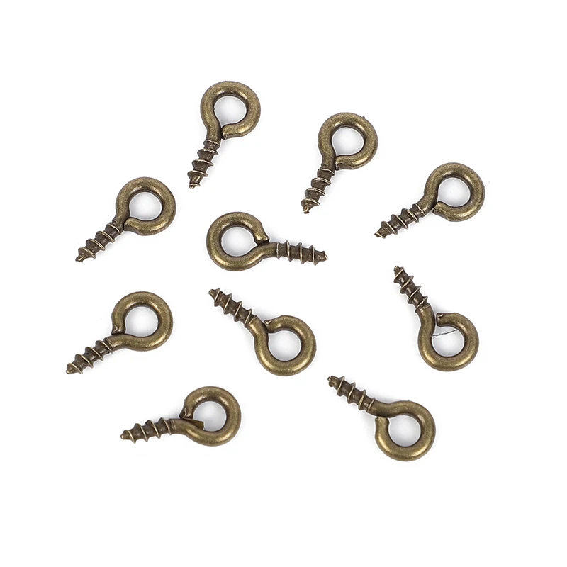 500 шт. винтовые шпильки для подвесок аксессуары мини глаз подвеска Бейл