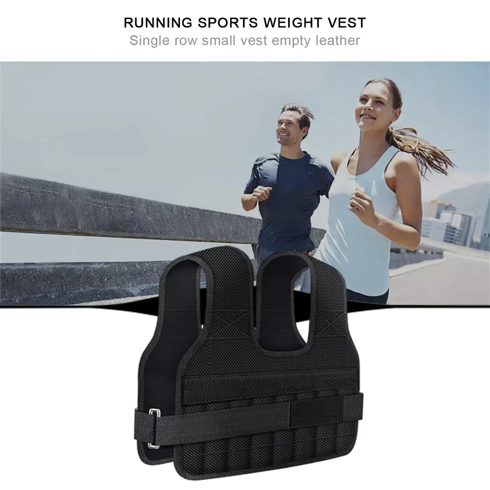 

Adjustable Weighted Vest training Exercise Training Fitness Jacket Gym Workout Boxing Waistcoat Fitness Equipment