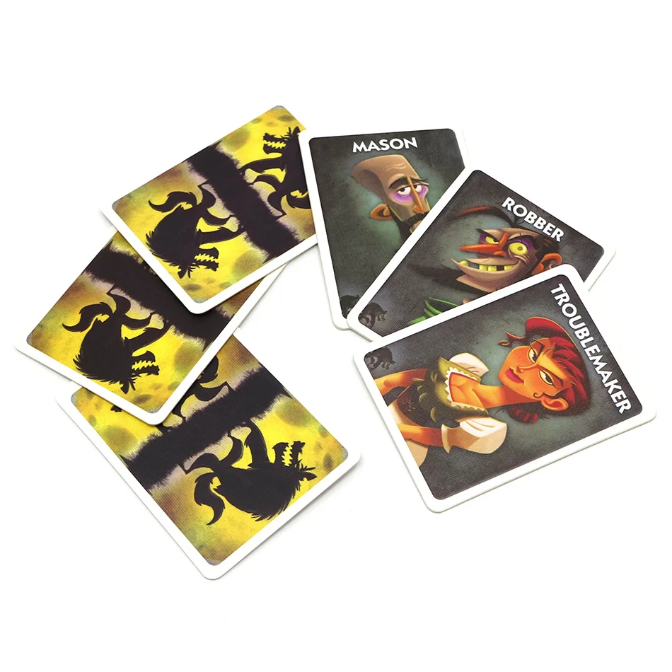 Настольные игры One Night Ultimate Werewolf веселая Семейная Игра Дневной Вампир карточная