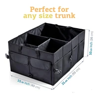 big capacity car storage box car trunk organizer eco friendly super durable collapsible cargo storage tool auto trucks trunk box