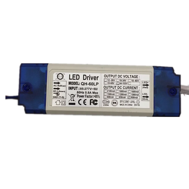 1 шт. 2x3 Вт 2 4X3W 6 10X3W 10 18X3W 18 30X3W Светодиодный драйвер питания трансформатор источник