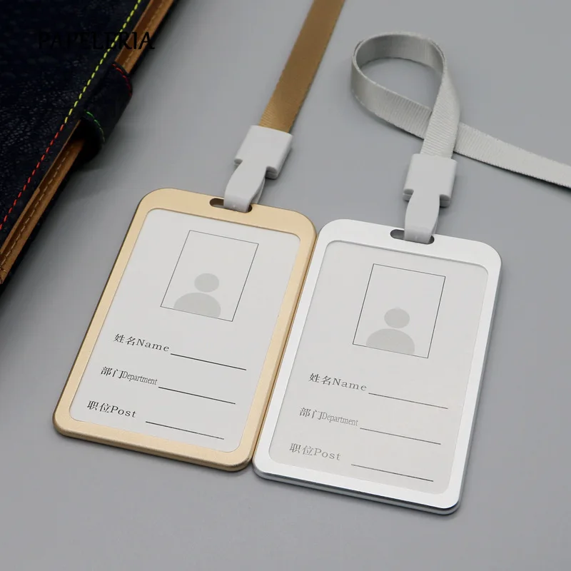 Металлический ID значок держатель для карт офисные товары компании рабочий