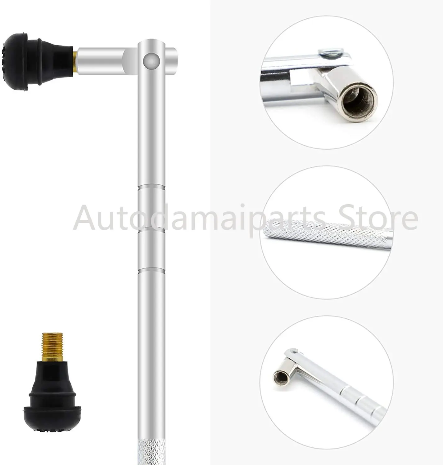

Automobile Tire Repair Kit Valve Valve Core Installation Tool Set Valve Rod Puller