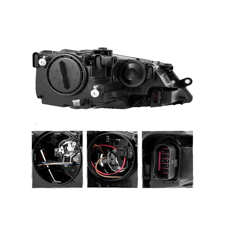 Передняя фара для VW Jetta 11-18 2 шт. левая и правая 5-HD-JH-VJ11-AM-BK | Автомобили мотоциклы