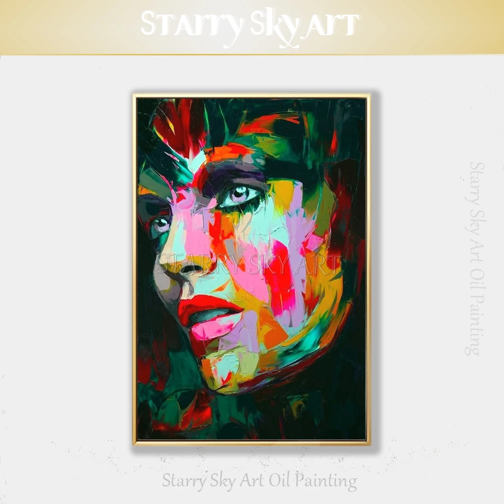 Художественная ручная роспись высокое качество абстрактная фигурка акриловый