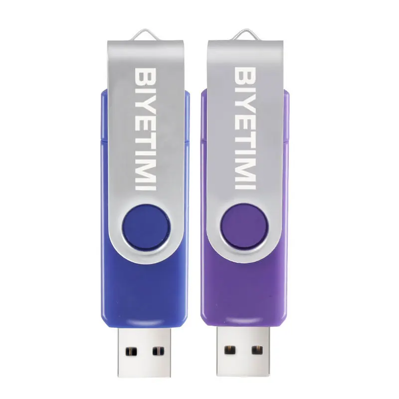 USB флеш накопитель BIYETIMI 128 ГБ на 4 двухсторонний для Android мобильный телефон