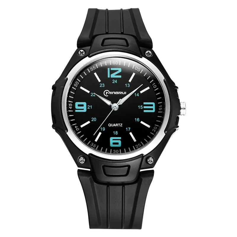 

Fashion luminous waterproof quartz watch leisure simple children's electronic watch student examination Watch
