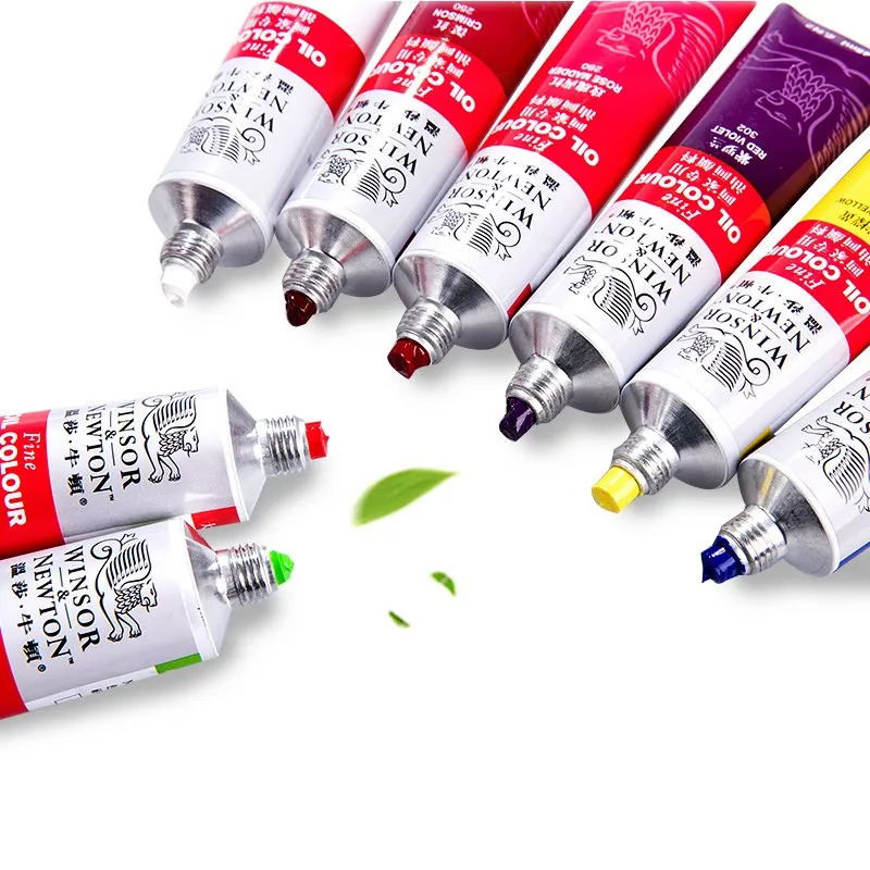 

Windsor Newton 170ml single oil paint painter special aluminum tubular oil paint paint for beginners art painting supplies