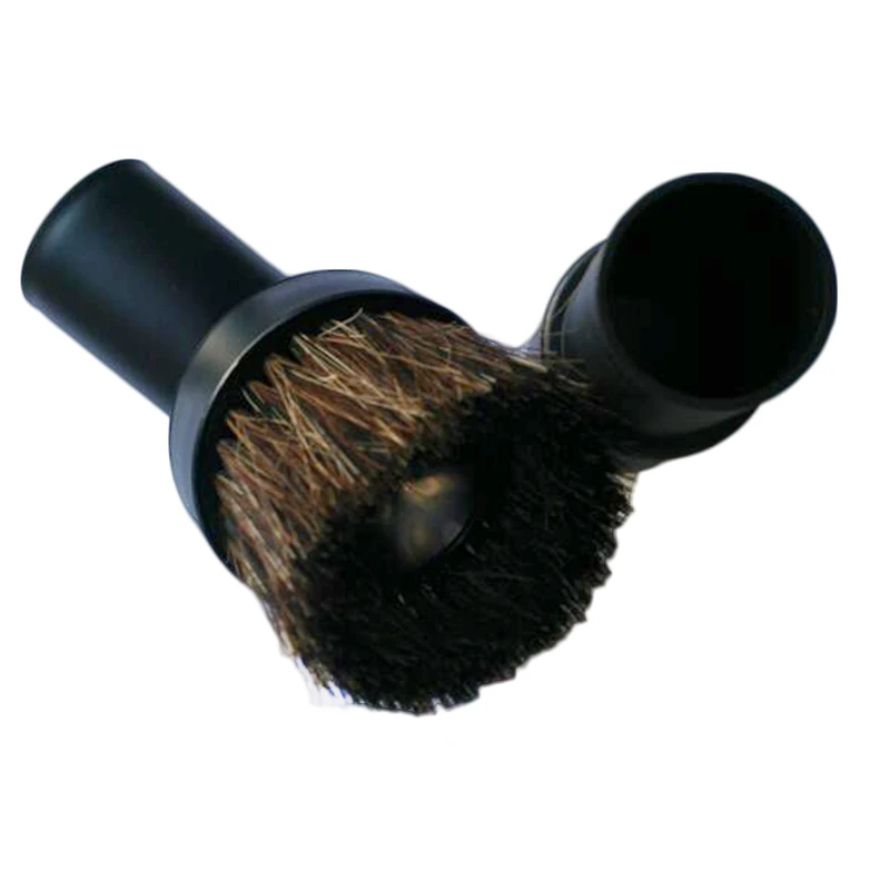 

2.5cm Long Horse Hair Round Brush Vacuum Cleaner Converting Adapter 32mm To 35mm For 32mm Inner Diameter Edge Corner Cleaning