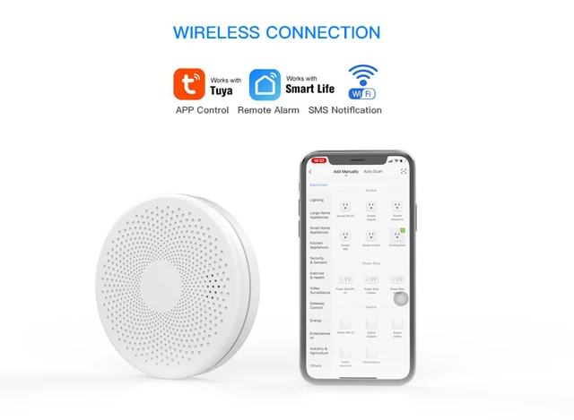 Tuya WIFI 2 w 1 czujnik dymu tlenek węgla Combo CO czujnik dymu gazowego ze wskaźnikiem LED zasilanie bateriami AA tanie tanio Rohs CN (pochodzenie) CS01W Czujka dymu WIFI Smoke and Co detector CO Gas Smoke 2 in 1 detector Carbon Monoxide+Smoke Detector Tuya WIFI 2 w 1 czujnik dymu tlenek węgla Combo CO czujnik dymu gazowego ze wskaźnikiem LED zasilanie bateriami AA tanie tanio Rohs CN (pochodzenie) CS01W Czujka dymu WIFI Smoke and Co detector CO Gas Smoke 2 in 1 detector Carbon Monoxide+Smoke Detector