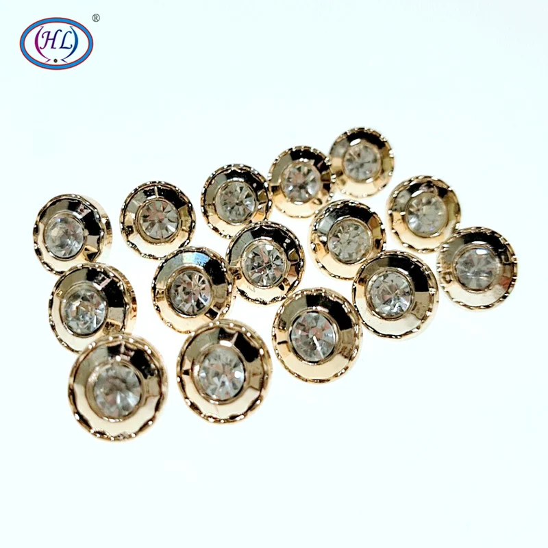 HL 30/50/150 мм Новый пуговки покрытием Стразы конических фрез DIY одежда рубашка