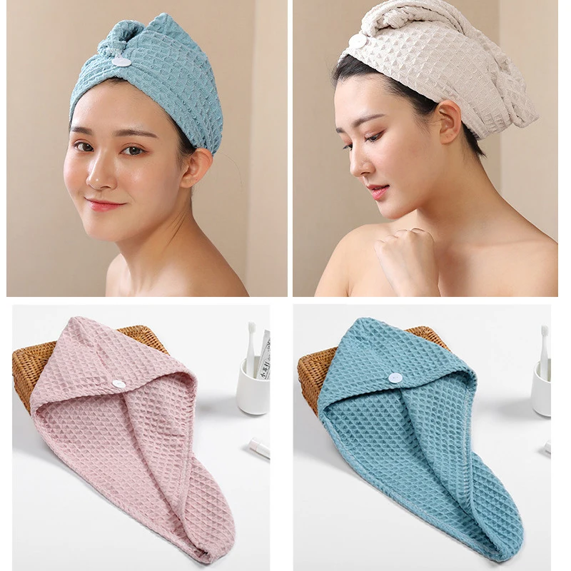 Квадратные волосы банная шапочка для волос тюрбан сушки вьющихся длинных и