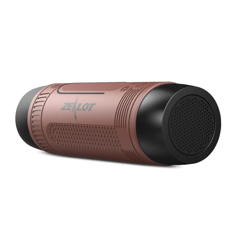 Zealot S1 Bluetooth динамик 4000 мАч беспроводной портативный динамик звуковая система 3D стерео музыка объемный открытый велосипедный динамик