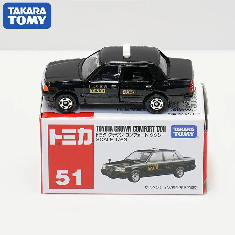 

Takara Tomy Tomica Black 1:63 Toyota Crown Comfort Taxi литая под давлением модель автомобиля миниатюрные игрушки для автомобиля Carros NO51