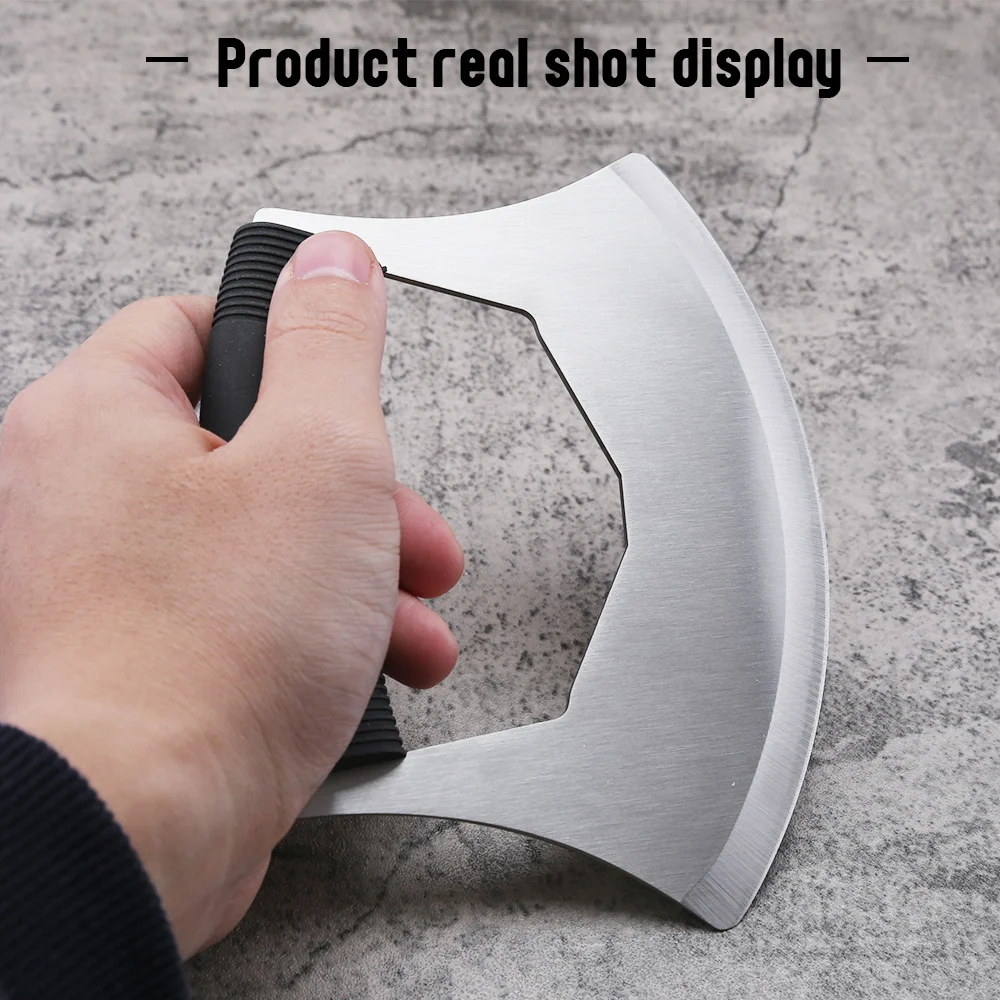 Нож из нержавеющей стали измельчитель салата с одним острым лезвием трав нож для