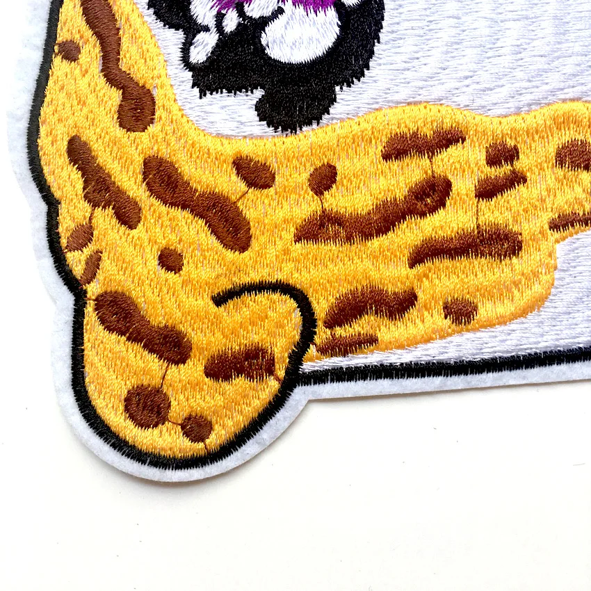 1 шт. крутая качественная вышивка в виде кота Боуда аппликация нашивки для одежды