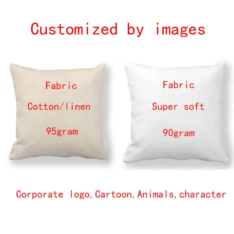 Наволочка изделия на заказ с изображениями наволочка для подушки дивана из