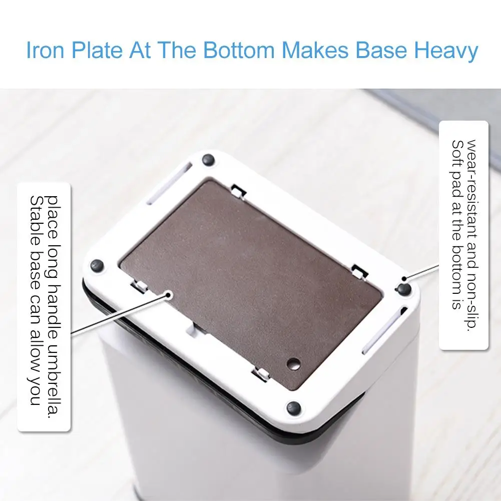 Пластиковая подставка для зонта съемный нескользящий водонепроницаемый