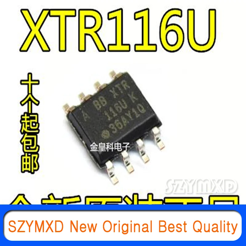 

5Pcs/Lot New Original XTR116UA XTR116U XTR116 116U 116UK SOP8 Interface Chip Chip In Stock