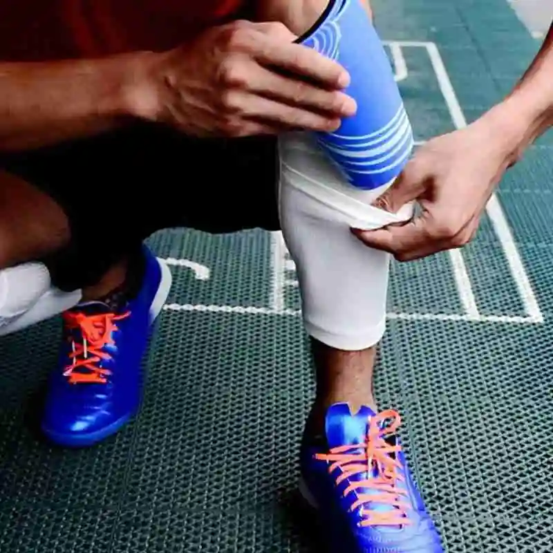 Футбольные Защитные носки с карманом или грифом подкладки для ног Поддержка