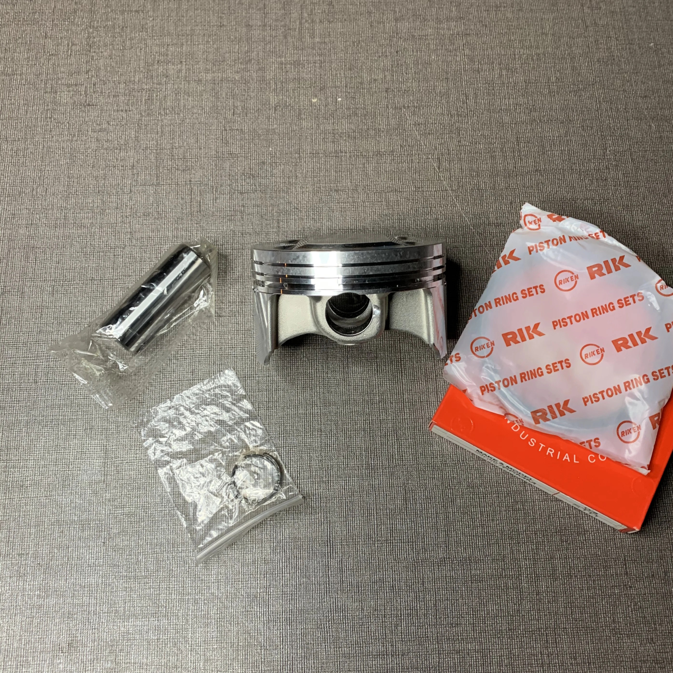 Поршневой комплект 59 61 62 63 65 66 67 69 70 71 72 73 74 75 76 мм rs100 rsz100 bws125 cygnus 125 mio ego gy6 поршень 4V