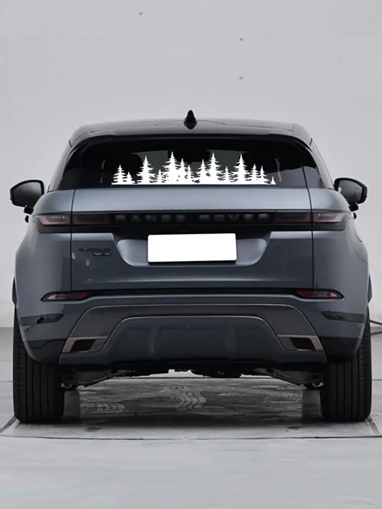 Виниловые наклейки на автомобиль черно белые для внедорожников автодомов