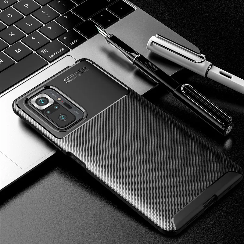 

For Case Xiaomi Redmi Note 10 Pro Case For Redmi Note 10 Pro Cover Fundas Shockproof Bumper TPU Soft Cover For Redmi Note 10 Pro