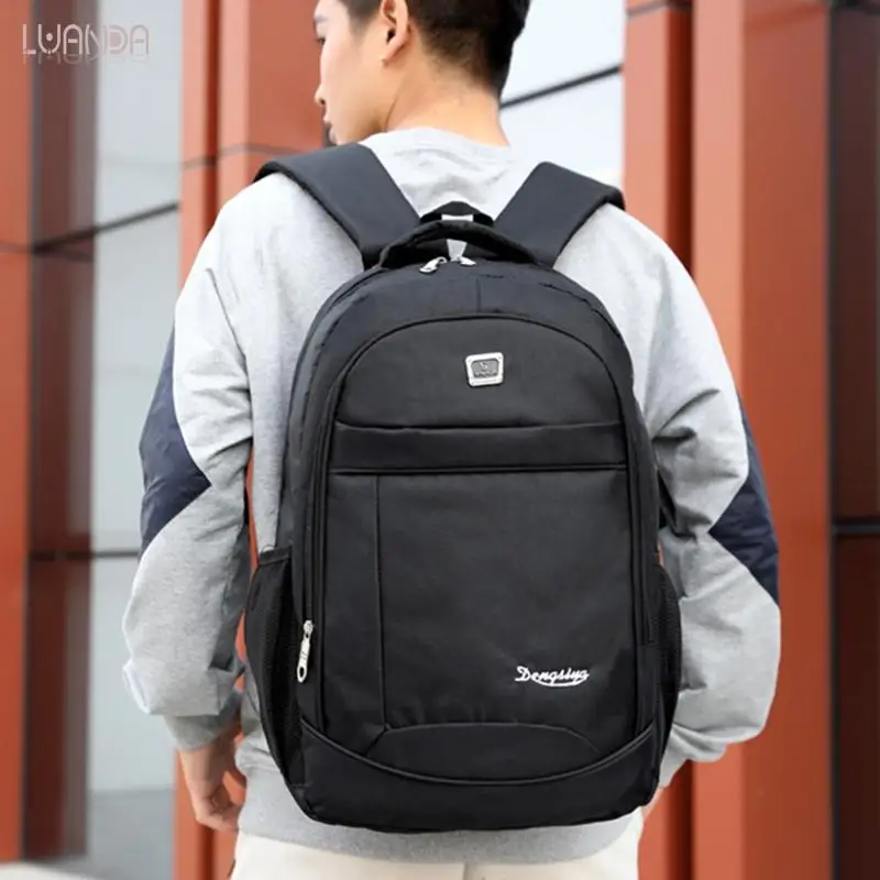 Мужской рюкзак Оксфорд модные студенческие рюкзаки повседневный стиль сумка для