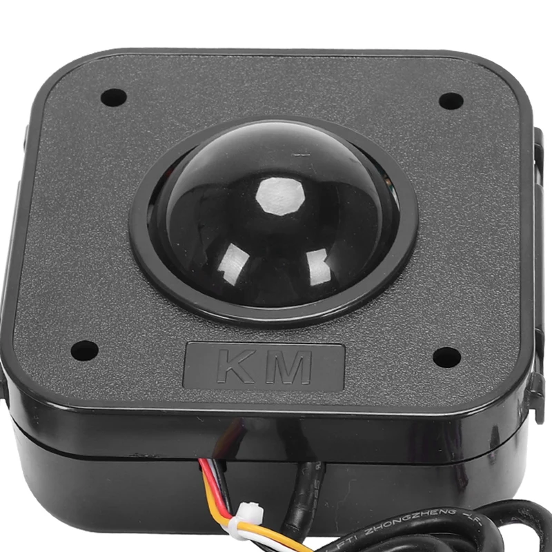 

Arcade Game LED Trackball Wired Mouse Durable Stable Non-Slip, Machine Illuminated Lighted Round Connector High Sensitivity Acce