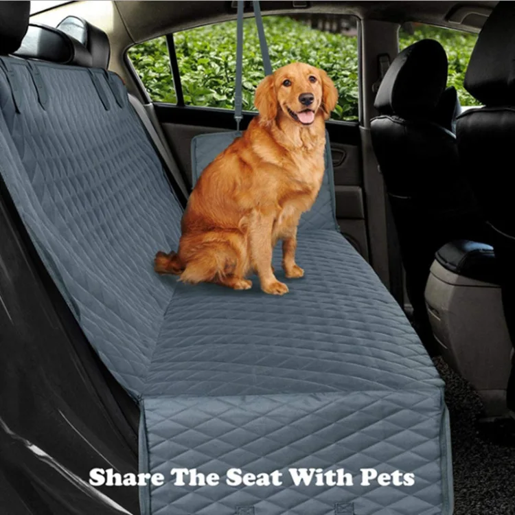 値段 犬のカーシートカバー表示メッシュ防水ペットキャリア車のリアバックシートマットハンモックプロテクタージッパー通気性のペット犬クッション