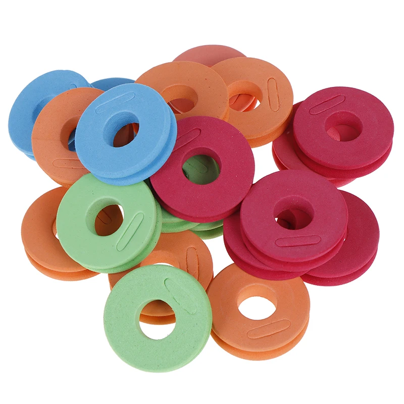 

20pcs EVA Foam Spools Fishing Line Winder Hook Board Winding Carp Lure Trace Wire Leader Holders Tackle Box