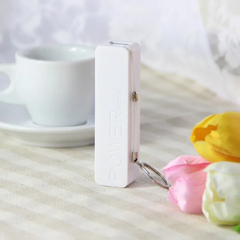 White No Battery Мини многоцветный комплект 1x18650 батарея 5V 1A USB Powerbank Внешний Набор DIY коробка для чехлов универсальные мобильные телефоны сварочный чехол - Цвет: White No Battery
