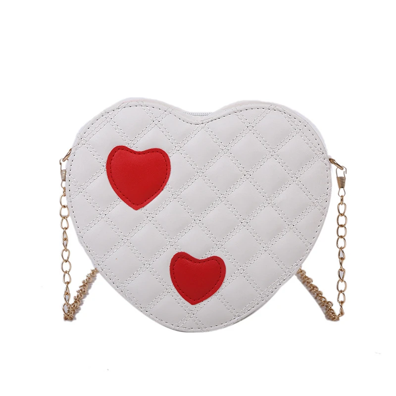 Сумка через плечо в форме сердца новинка Высококачественная Женская трендовая