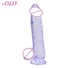 Оло искусственный пенис товары для взрослых интимные игрушки для женщин женская мастурбация с сильной присоской G-Spot Дилдо мини-дилдо