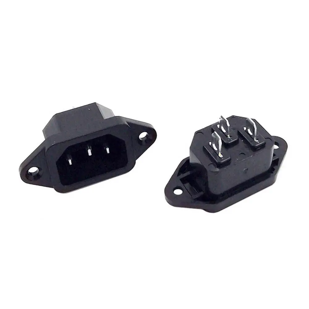 Полный комплект DC разъем Jack 220 В DC/разъем питания переменного тока терминал 3pin AC/DC